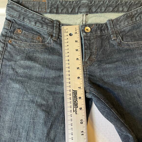 X2 Denim Laboratory Women Jeans size 8 Low Rise Straight Leg Stretch Boot Cut - Picture 5 of 11